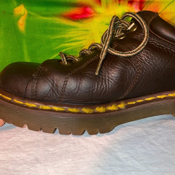 Mens 9 Dr. Martens brown Oxford shoes - Picture 5 of 5